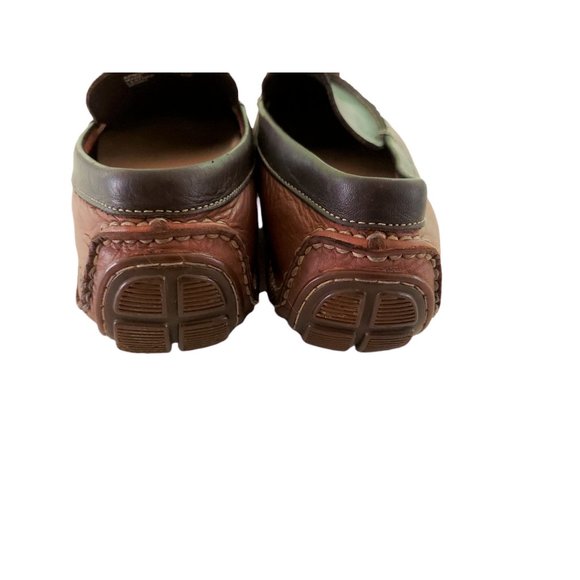 ROCKPORT Men\'s Washable Dark & Medium Brown Slip On Driving Loafer Size 10 M